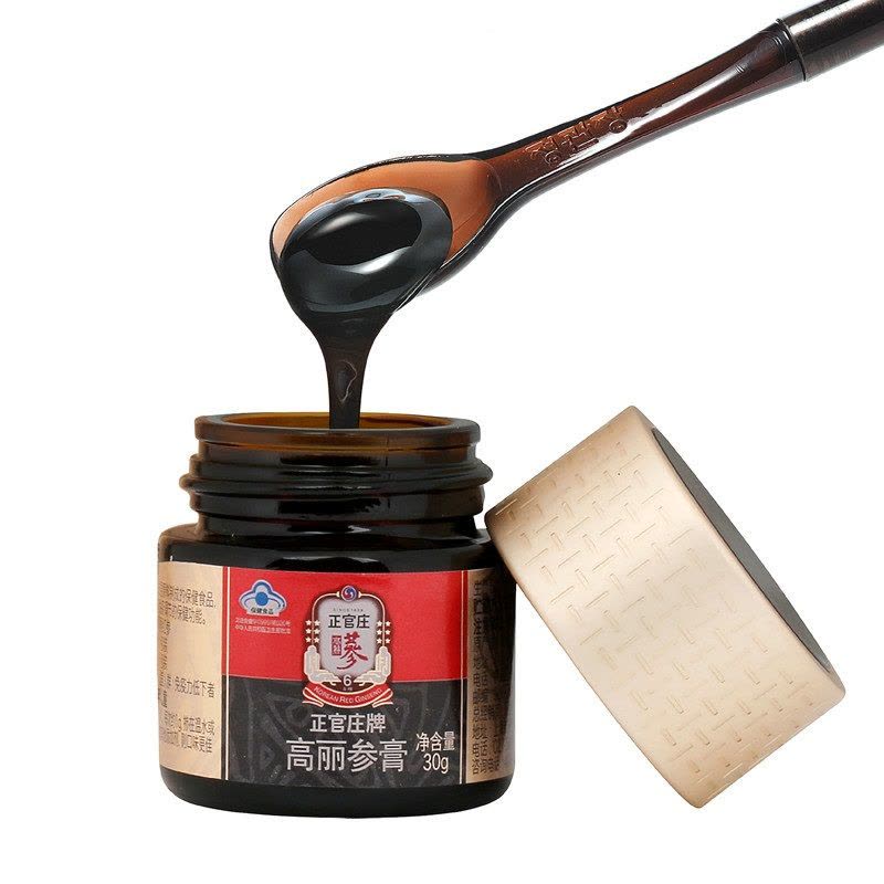 正官庄高丽参膏30g*4瓶共120g 韩国原装进口六年根人参浓缩液红参【价格