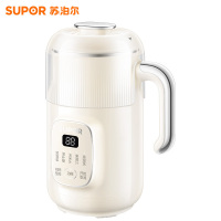 苏泊尔(SUPOR)豆浆机家用破壁机多功能料理机隔音罩316L不锈钢双层防烫免滤预约搅拌机冷热双打 DJ08B-P69E