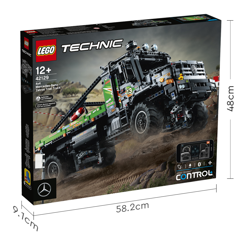 LEGO乐高 机械系列 42129 4x4 越野卡车 拼插积木玩具高清大图