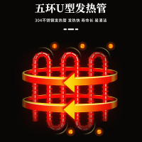圣托(Shentop)小吃店电炸锅商用 便利店炸鸡炸土豆炸串锅商用 12升双缸双筛电炸炉 STAC-ZS12