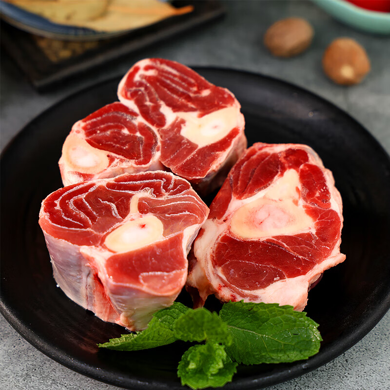 鲜飨内蒙原切草原羊肉298礼盒 3500g高清大图