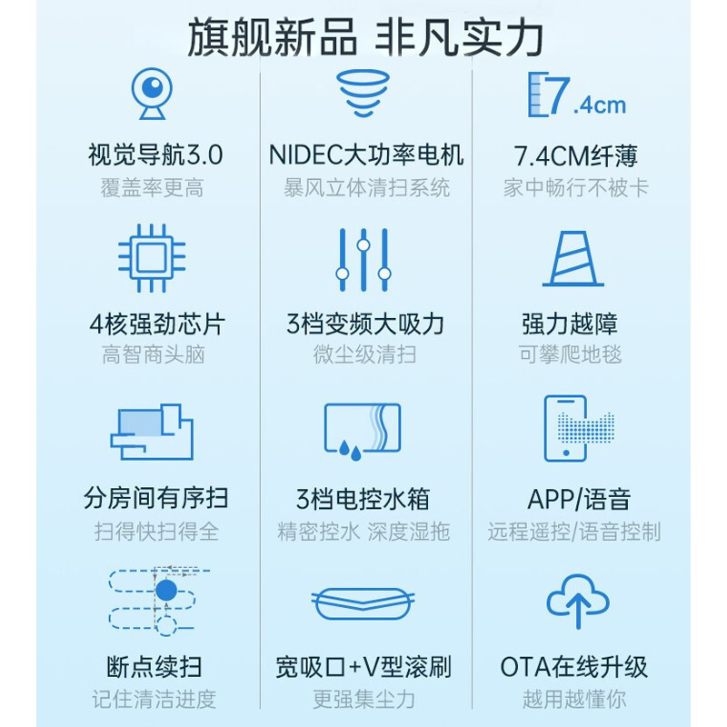 美的(midea)扫地机器人家用全自动扫扫地机器人