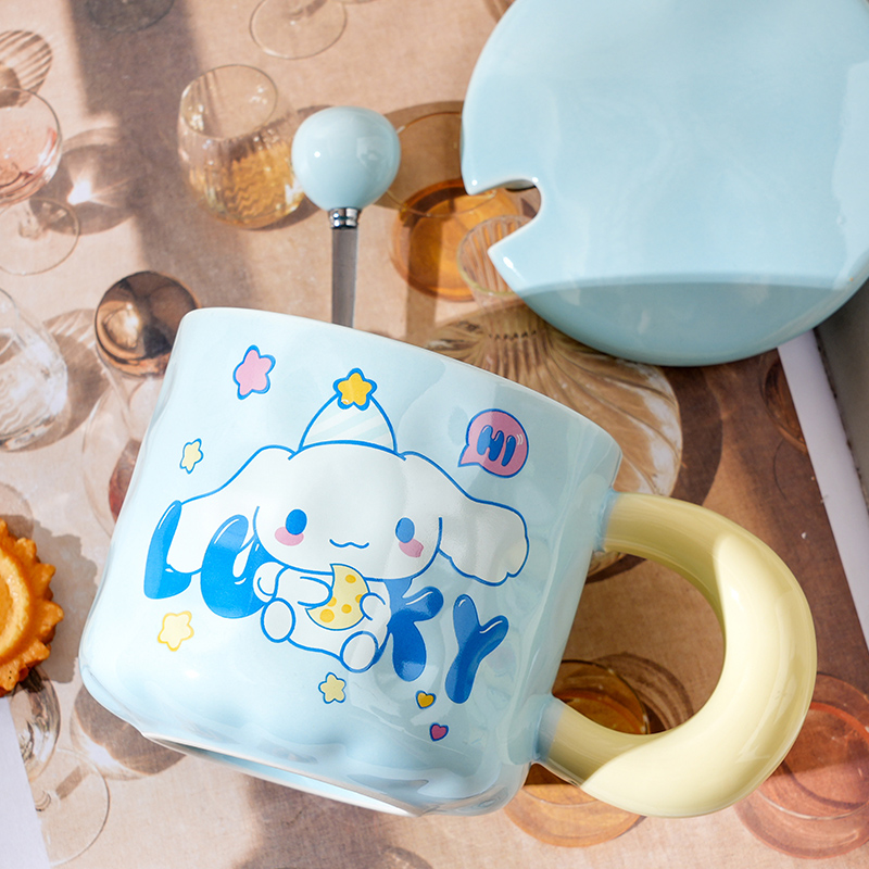 [补贴10%]少女网红loopy马克杯陶瓷水杯高颜值情侣款生日礼物礼品套装喝水高清大图