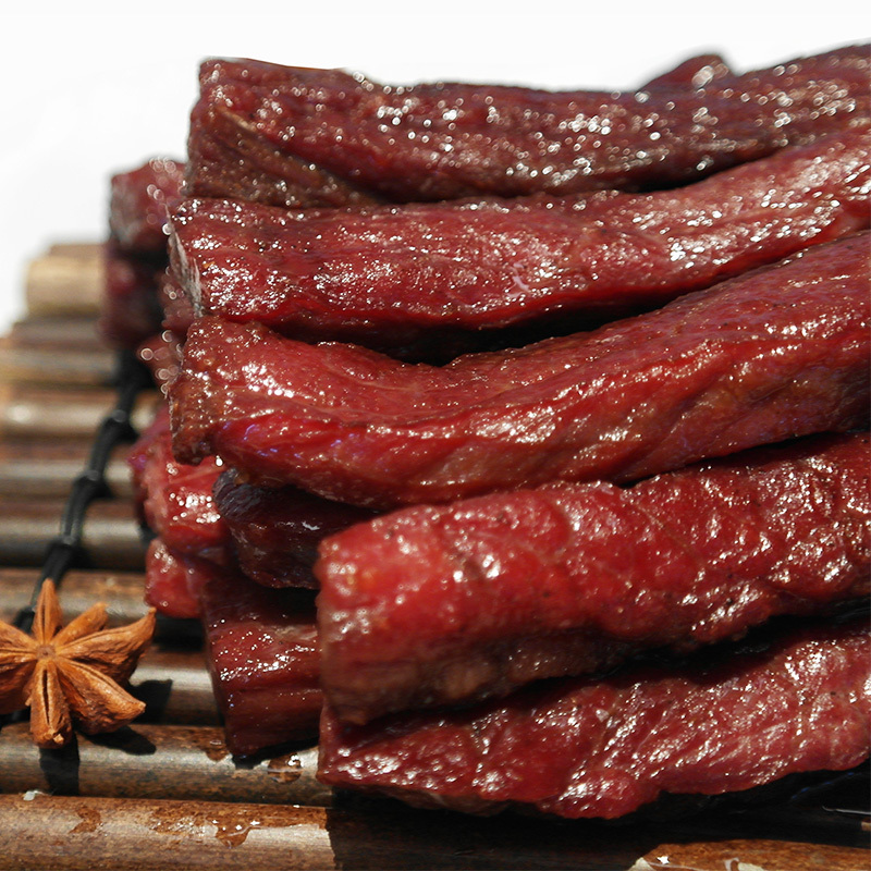 张飞牛肉礼盒牛肉熟食食品礼盒非你莫蜀礼盒855g