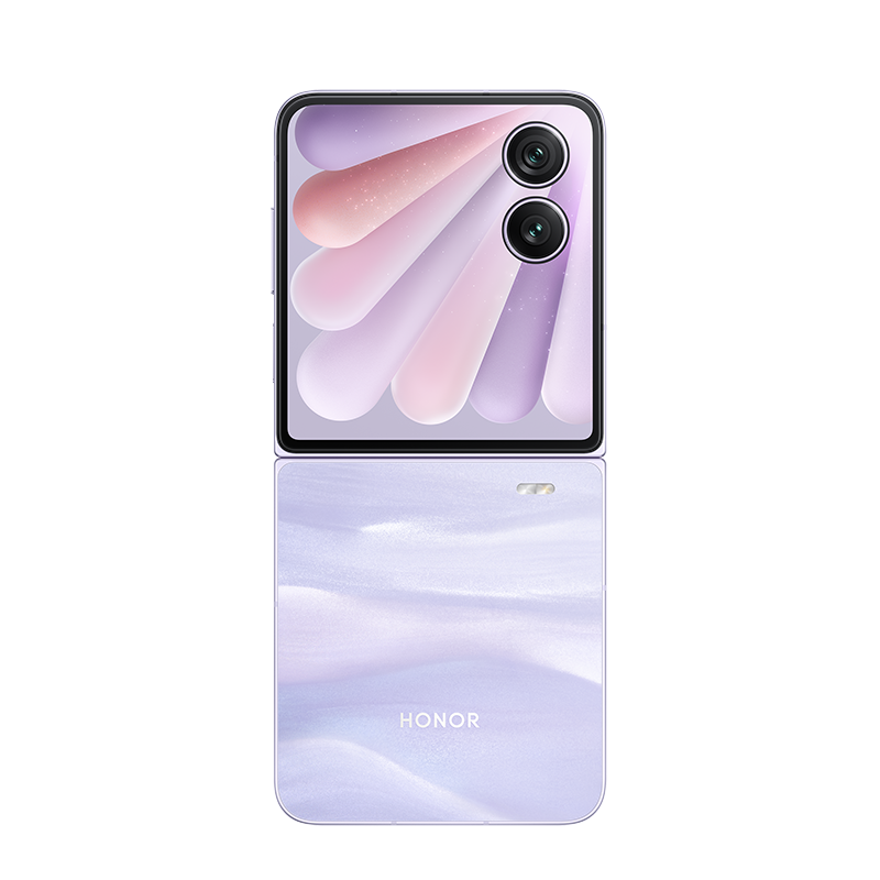 荣耀Magic V Flip2 12GB+512GB 晨曦紫 2亿超清写真自拍 SGS长效平整折痕认证 5500mAh电池