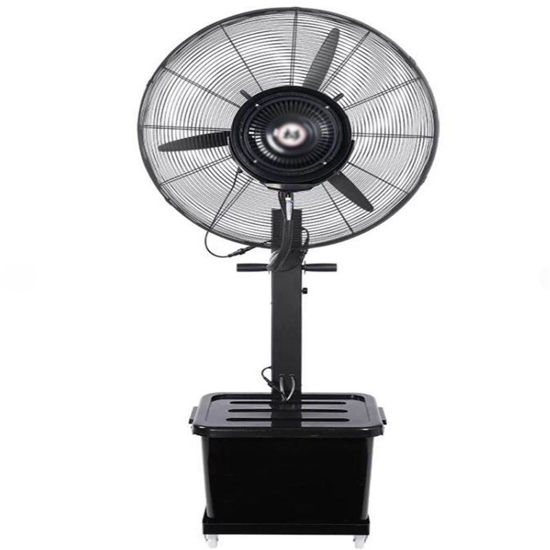 康铭 可调落地扇电风扇整体/高1750mm风扇直径810mm/黑色(单位:台)