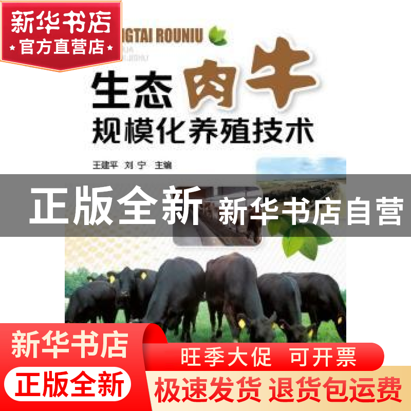 正版 生态肉牛规模化养殖技术 王建平,刘宁 化学工业出版社 97871高清大图