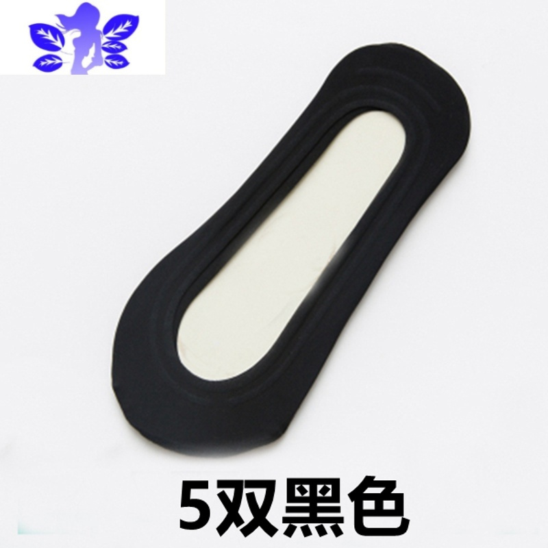 Ideamini床袜女夏季冰丝浅口隐形袜子蕾丝船袜薄款硅胶防滑不掉跟袜子