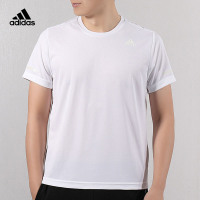 adidas阿迪达斯男装夏季运动健身圆领短袖T恤