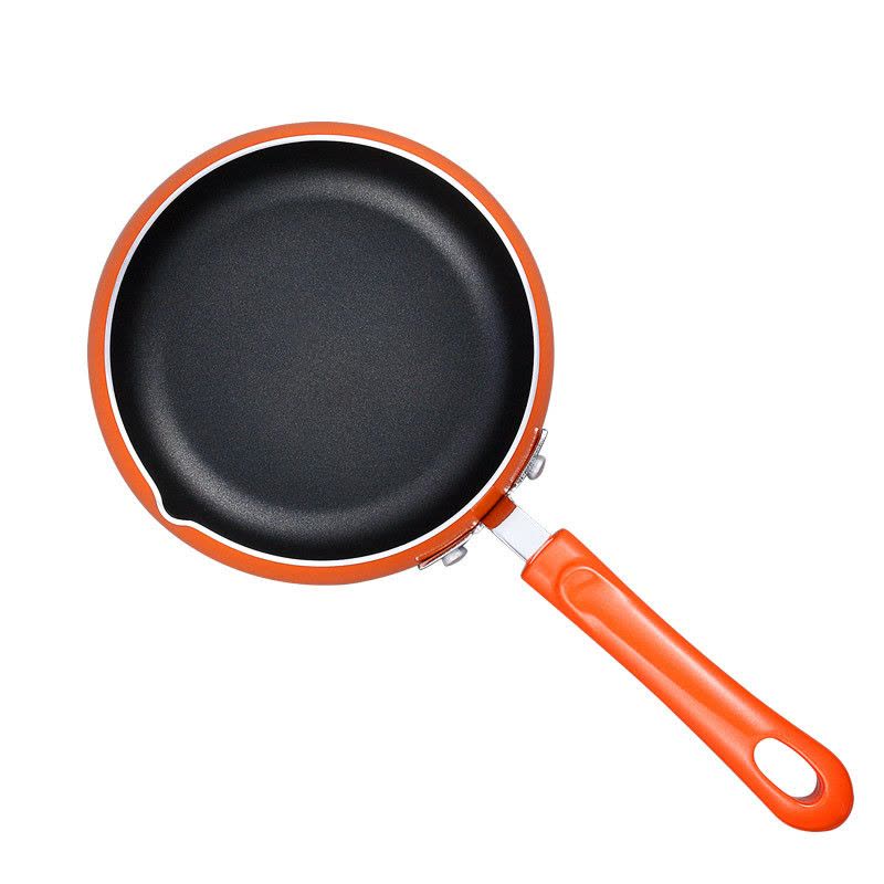 爱仕达(ASD)新不粘奶锅16cm 加厚复底小汤锅 宝宝辅食锅 持久耐用易清洗不粘锅大容量 燃气明火专用锅具WG8916图片