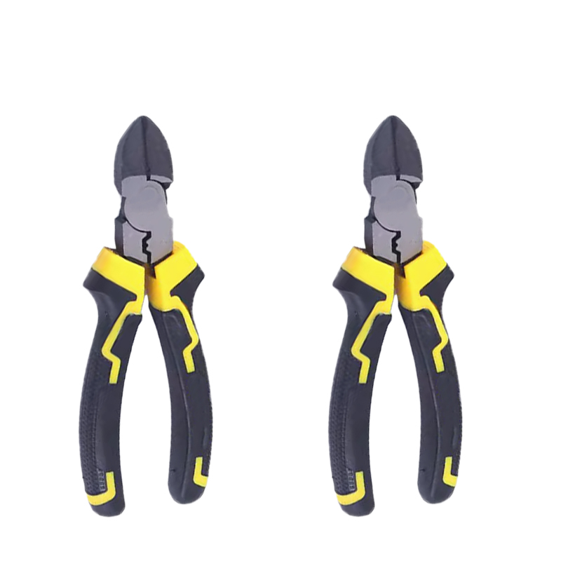 立伟铁牛偏心省力斜嘴钳6寸/把高清大图