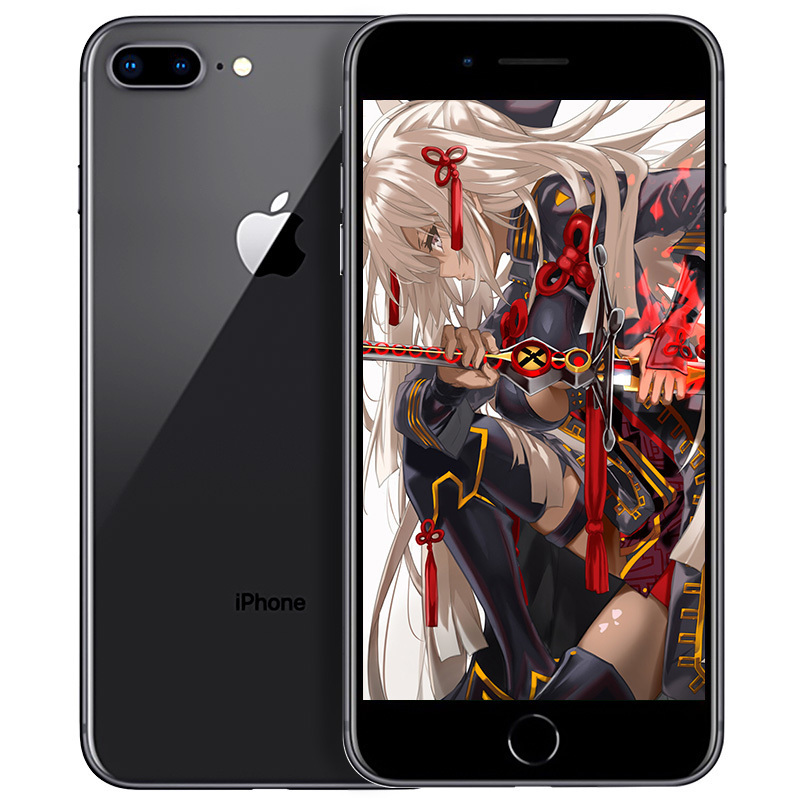 [二手9成新]Apple/苹果 iPhone 8Plus 64GB 深空灰 二手手机 苹果8p 国行正品 全网通4G手机