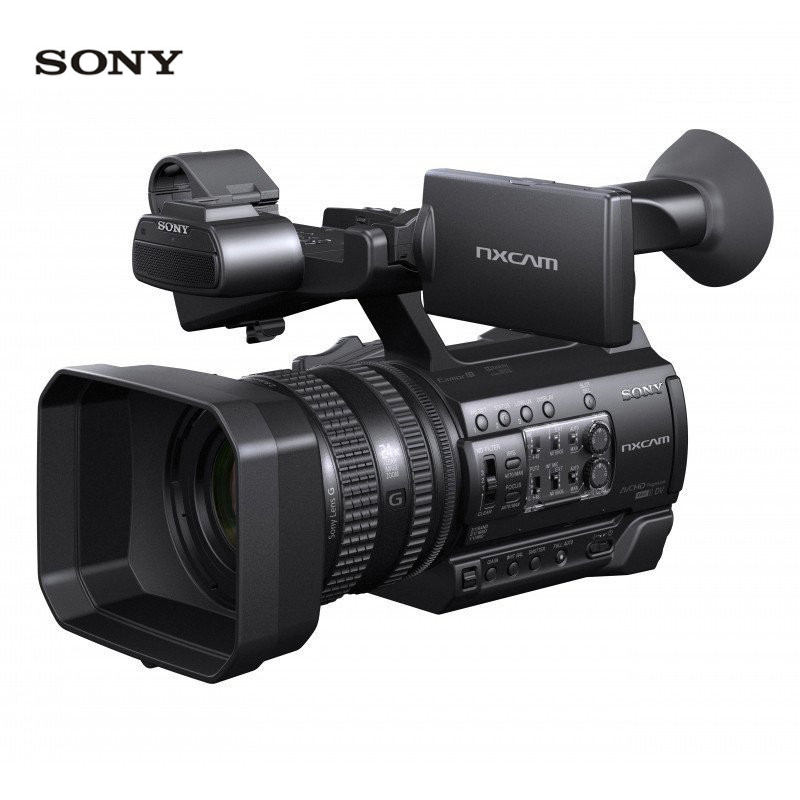 索尼(SONY)HXR-NX100专业摄录一体机套餐(含索尼VG1话筒+F970电池+闪迪128GSD卡+三脚架+包)