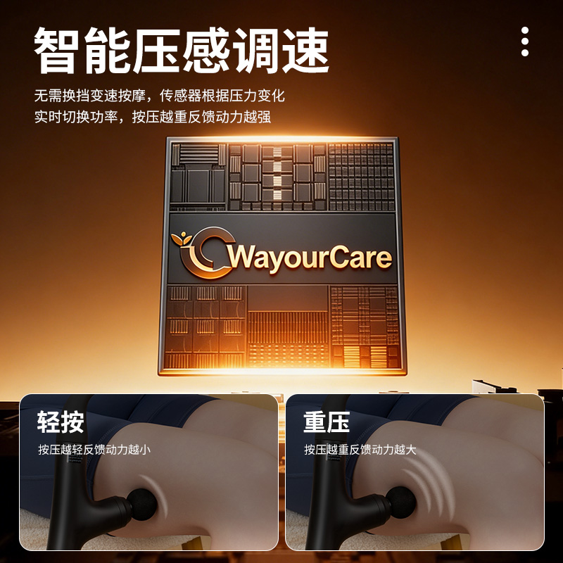 wayourcare安又可 筋膜枪 WYC-M8Y高清大图