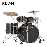 TAMA架子鼓 Superstar HyperDrive超级星 MK52HZBNS 爵士鼓专业演奏原声架子鼓【不带镲片】 闪金黑MGD(麦尔镲片)