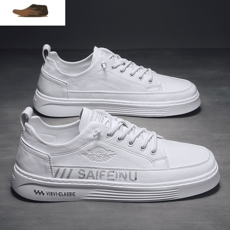ideamini男鞋2021春季新款时尚白鞋板鞋潮流韩版百搭小白运动休闲鞋男