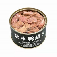 凌翔盐水鸭罐头 350g*24罐 速食鸭肉 户外即食肉类罐头家庭聚会零食