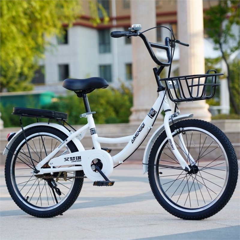 锦年自行车大人可以带人初中学生大儿童城市通勤女式洋气新款单车省力