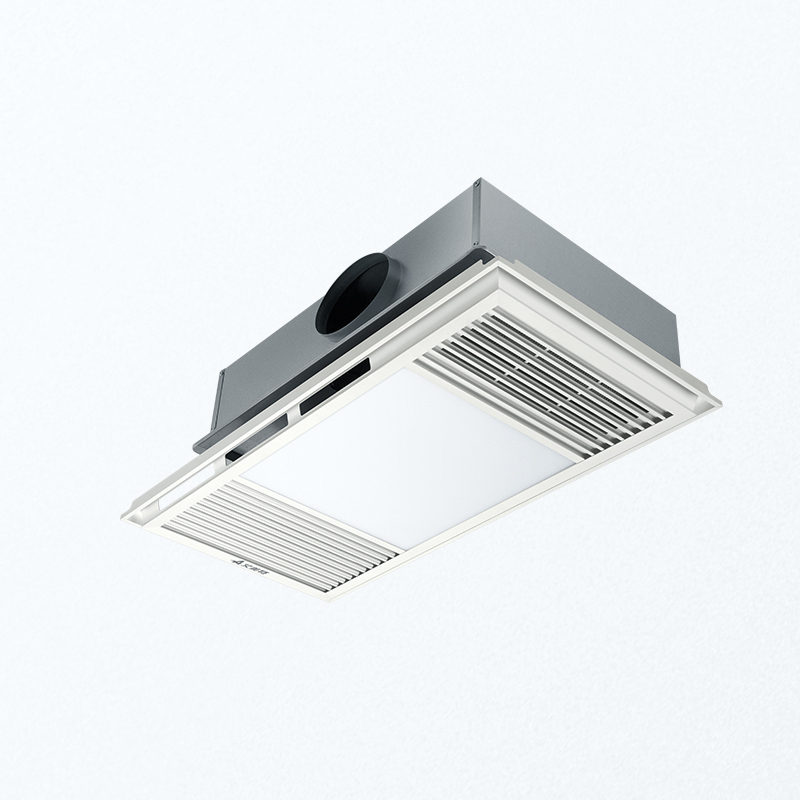 艾美特卫生间浴霸排气扇照明一体集成吊顶三合一浴室家用暖风机视频