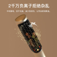 雷瓦负离子直发梳RB-8515神器女不伤发夹板家用懒人迷小型卷发棒两用内扣