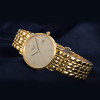 浪琴(Longines)瑞士品牌 手表 瑰丽系列 石英男表 L4.720.2.32.8
