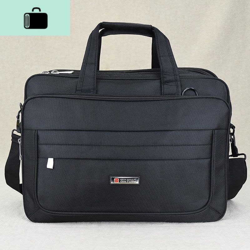 商务男包超大容量防水牛津帆布公文包文件工具手提电脑单肩业务包NEW LAKE男士手提包图片