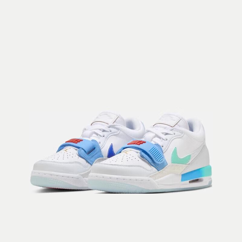 nike耐克篮球鞋男女大童鞋aj312低帮女鞋轻便缓震气垫鞋休闲鞋运动鞋