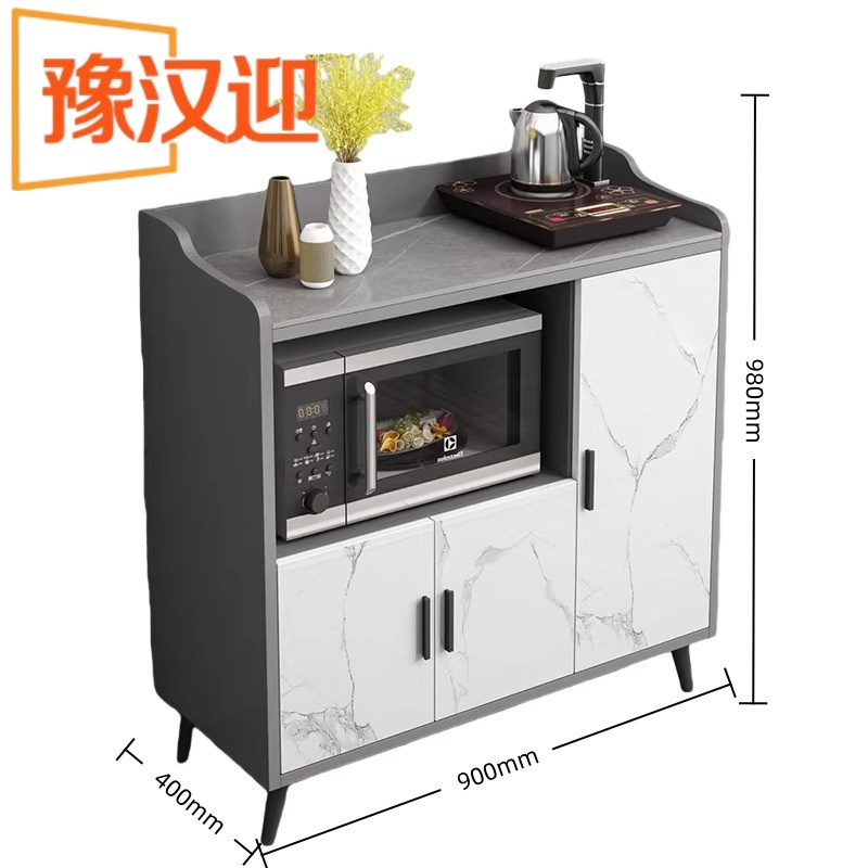 豫汉迎岩板茶水柜高清大图