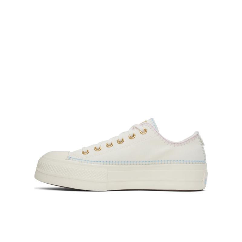 匡威(CONVERSE)女款休闲运动鞋轻便舒适耐磨防滑增高系带橡胶底Ch
