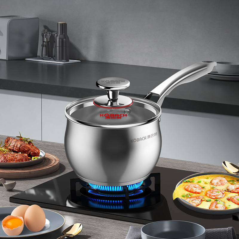 康巴赫畅享系列不锈钢奶锅-16cm