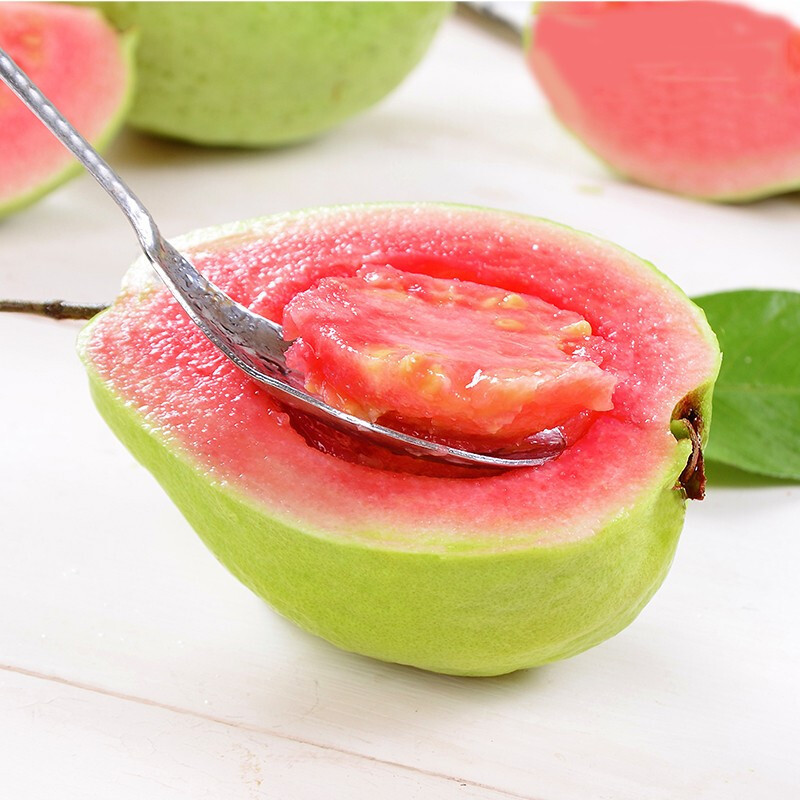 精选3/5斤 珍珠芭乐红心白心 软糯香甜 时令应季水果 红心白心芭乐