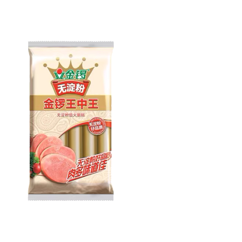 金锣王中王无淀粉火腿肠40g*10支*10包/箱高清大图