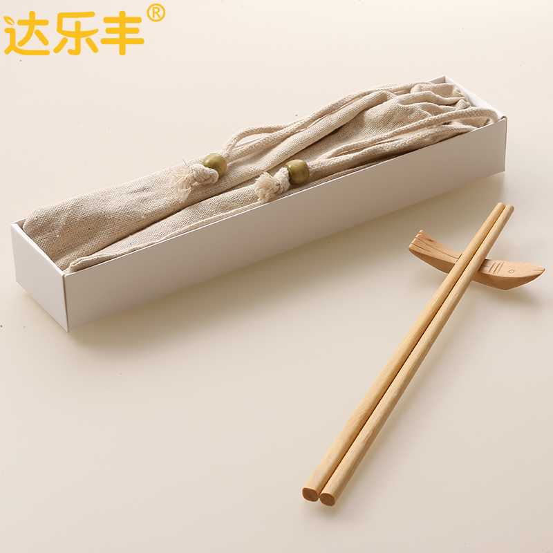 达乐丰 木质筷子 KZ015 10双装 进口黄檀木筷 无漆无蜡筷子 实木筷子家用小礼盒原木筷 国产 一次性使用(否)