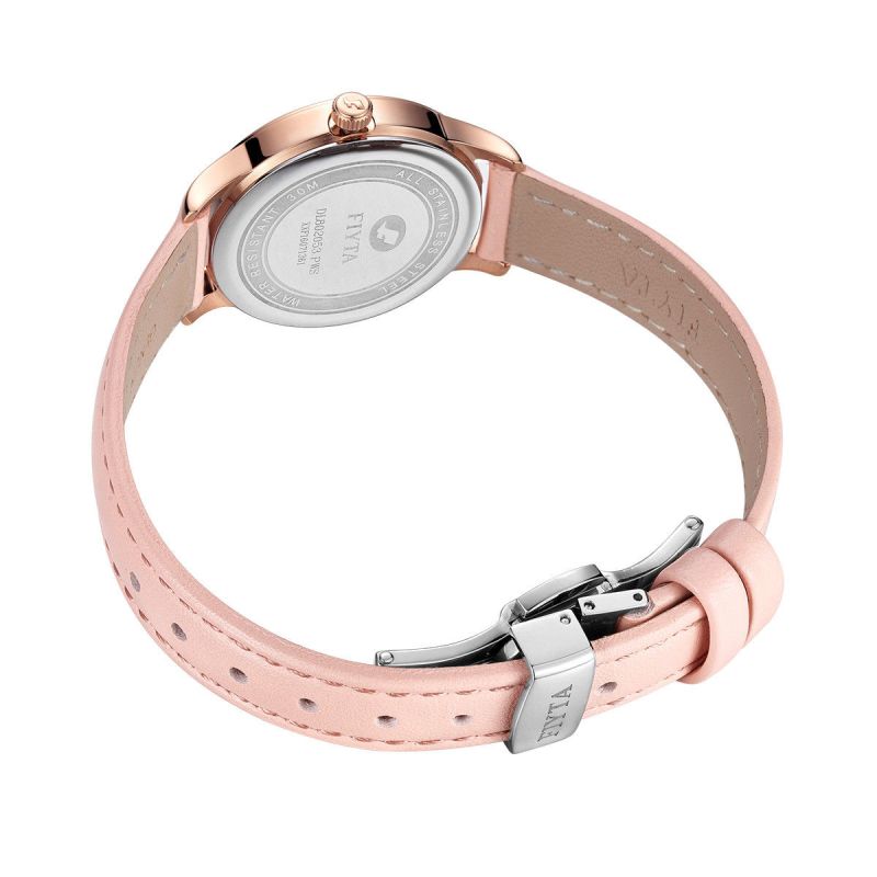 飞亚达fiyta经典系列女士石英表学生手表女时尚百搭女士手表国表生日