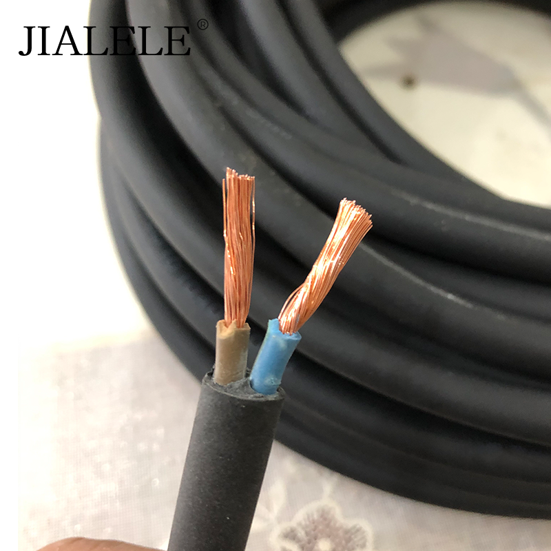 JIALELE 橡套电缆 YZ 2*4平方 额定电压0.6/1KV 米高清大图