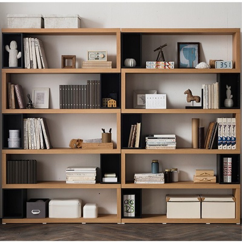 现代创意书房书架多层展示架落地组合书柜办公室置物架省空间书架定制