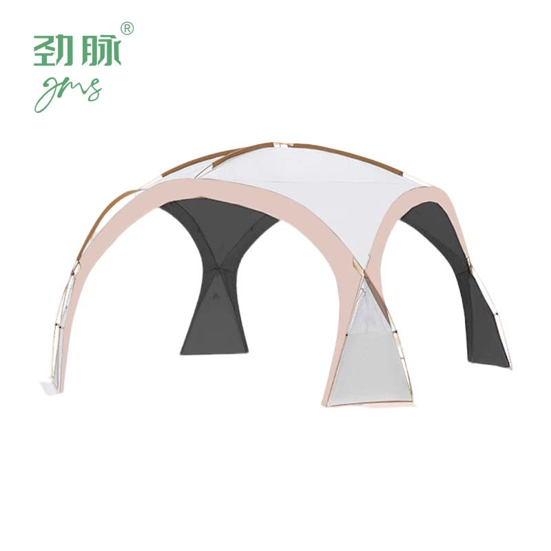 劲脉 穹顶帐篷 卡其色430*430*230CM+2面遮阳 顶高清大图