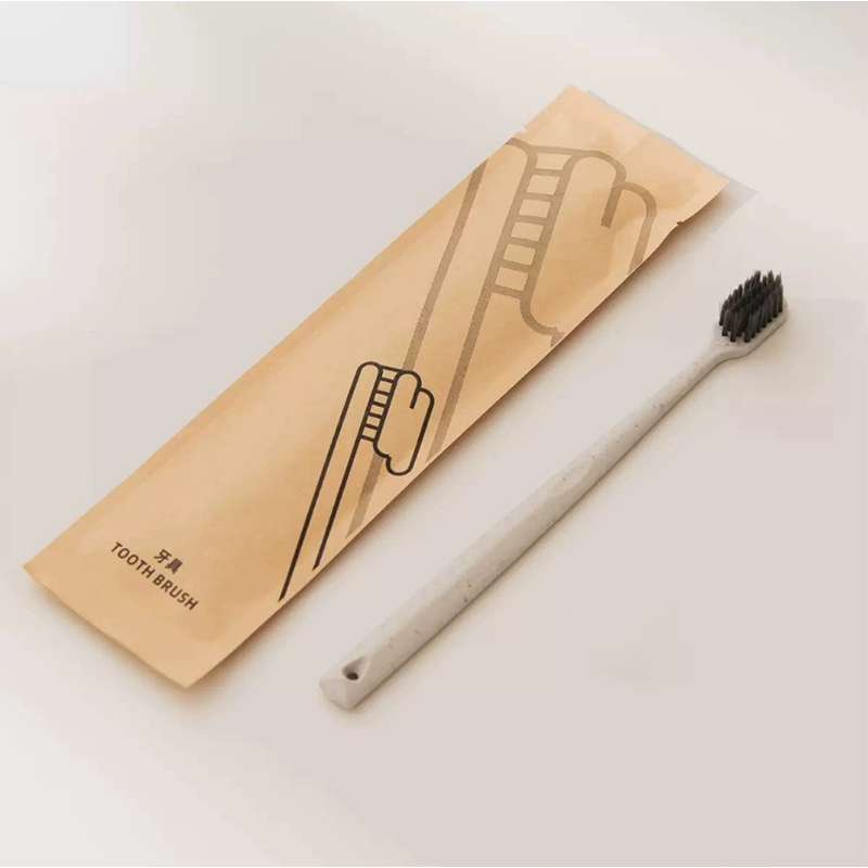 兴酉 牛皮纸袋一次性牙刷 YS-34 包高清大图
