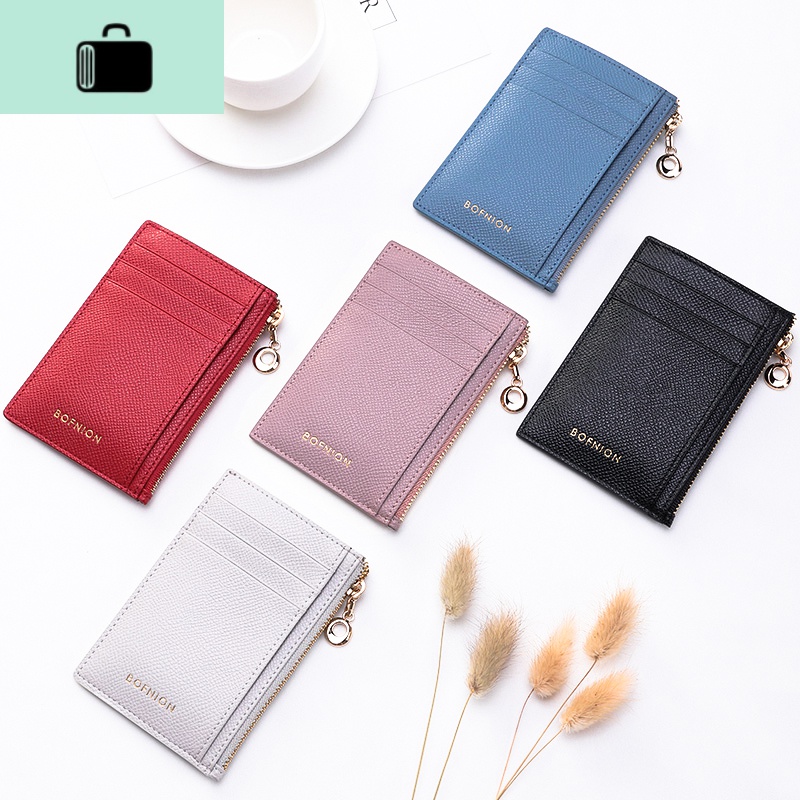 卡包女式超薄皮迷你零钱包卡套一体小巧多功能小卡夹驾驶证皮套NEW LAKE高清大图