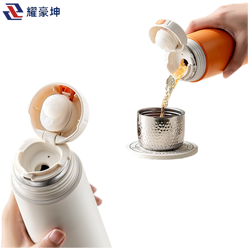 耀豪坤路外宣传不锈钢保温杯可定制印字YHE-550ML高清大图