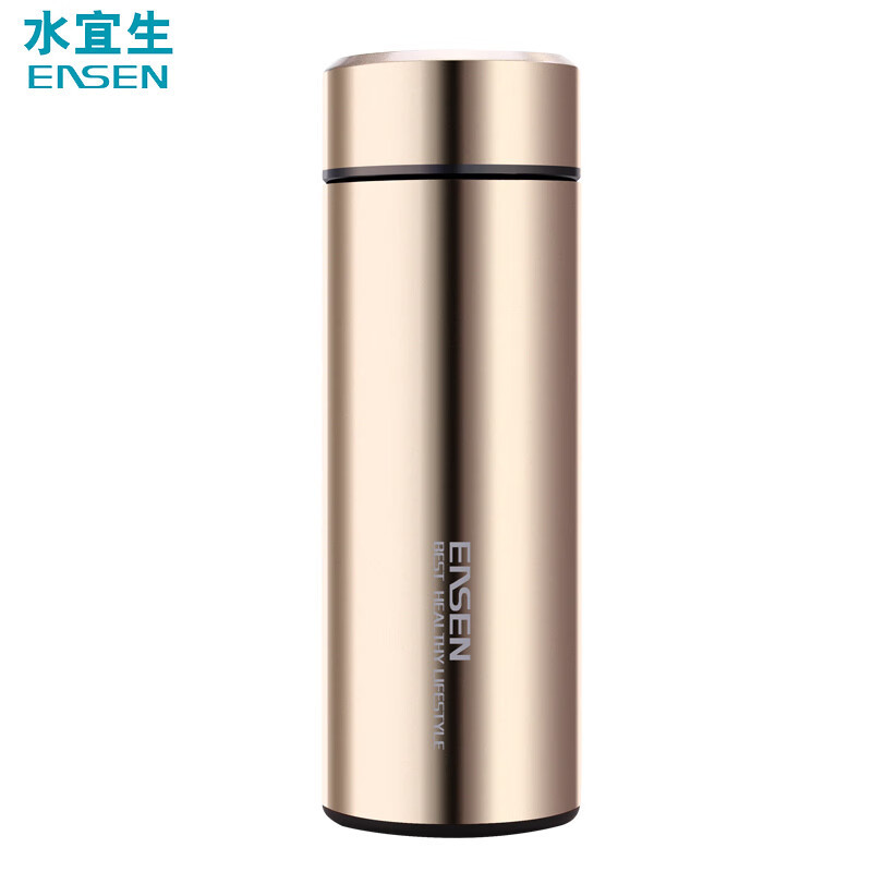 水宜生 430ML/500ML 男女士316不锈钢泡茶水杯 商务便携保温杯 L506高清大图