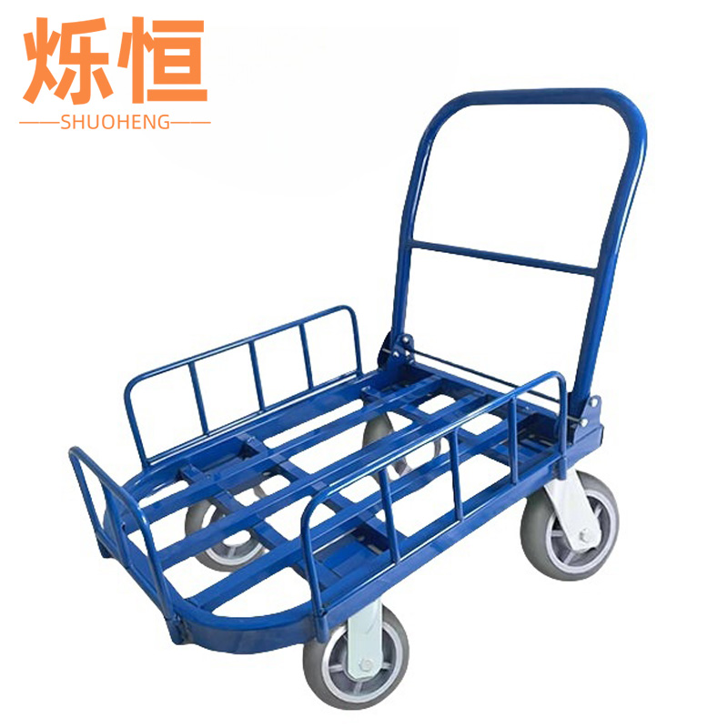 烁恒 围栏车150*80配6寸灰胶1000斤个