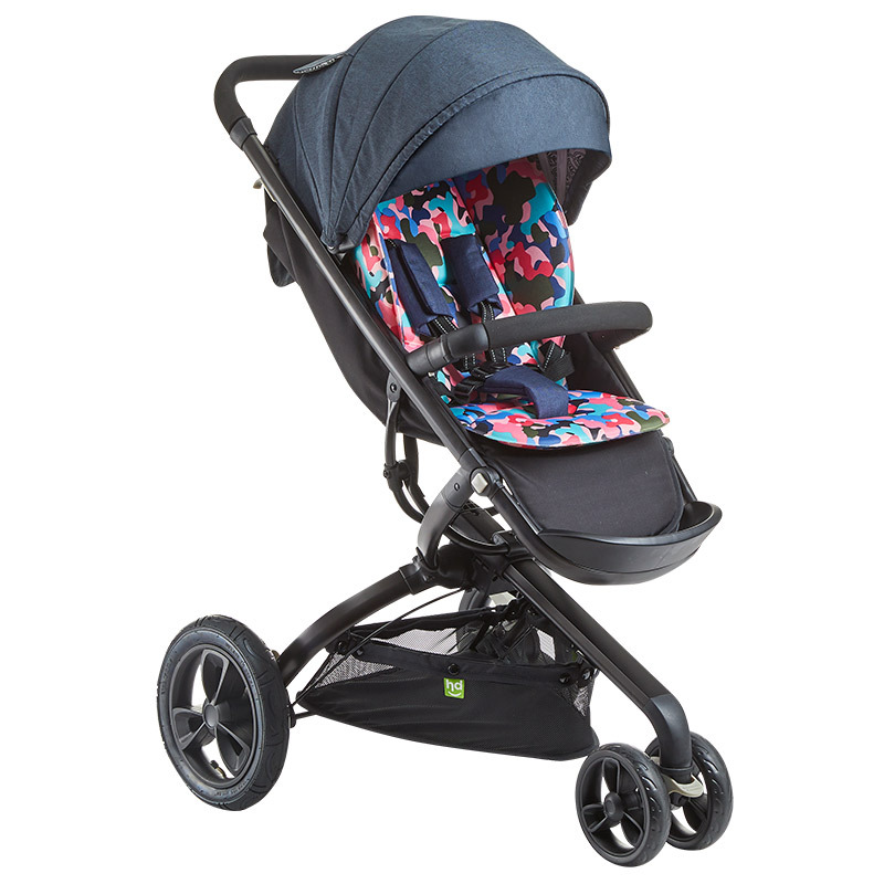 hd小龙哈彼婴儿推车高景观可坐可躺轻便折叠避震宝宝儿童三轮双向手