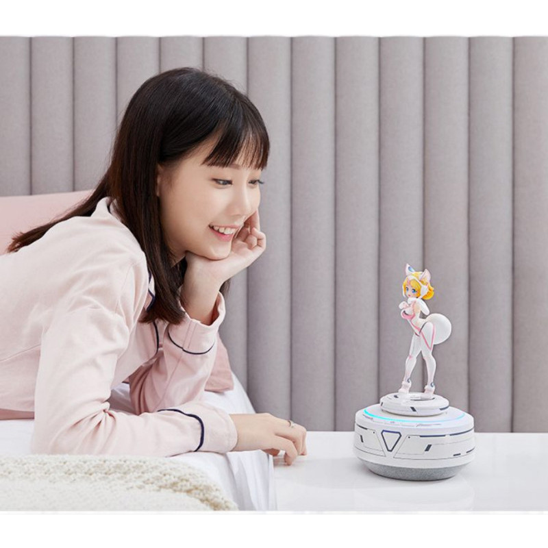 腾讯态客智能机器人妲己系列-星空魅影联通定制版 抖音同款AI语音陪玩助手橘右京 王者荣耀机器人 蓝牙音箱