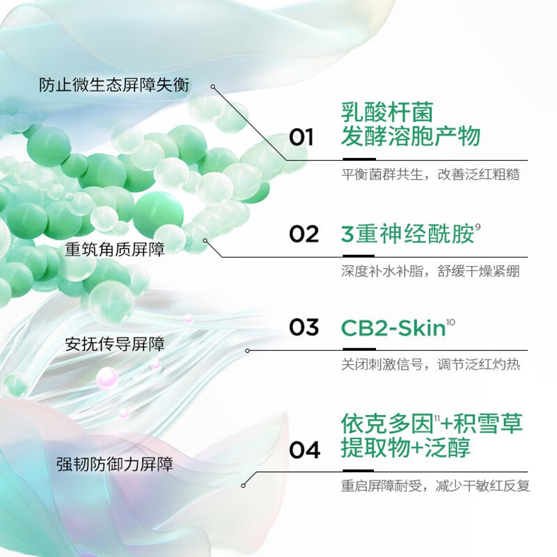 润百颜 玻尿酸屏障调理面霜30g高清大图