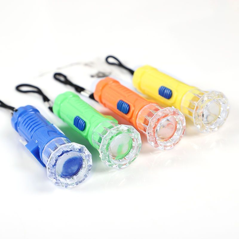 20个装地推扫码玩具小礼品手电筒便捷照明电筒幼儿园