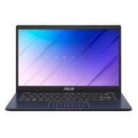 华硕 顽石E410MA 2021款(四核N4120 8G内存 256GB固态 耀夜黑 支持智能数字触控键)14.0英寸轻薄本商务办公本学生本笔记本电脑定制版