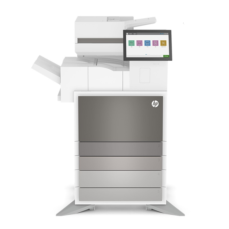 惠普hp Color LJ Mgd MFP E78625dn Prntr附加双纸盒底座+内置装订管理型智能复合机原厂上门
