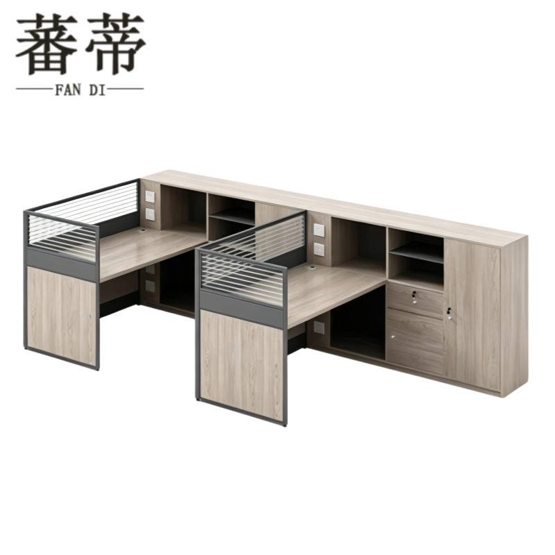 蕃蒂屏风工位2.8*1.5*1.1m(右柜)套高清大图