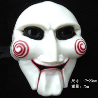 万圣节成人面具v字仇杀队电锯惊魂聚会游戏般若小丑骷髅头街舞男|电锯面具